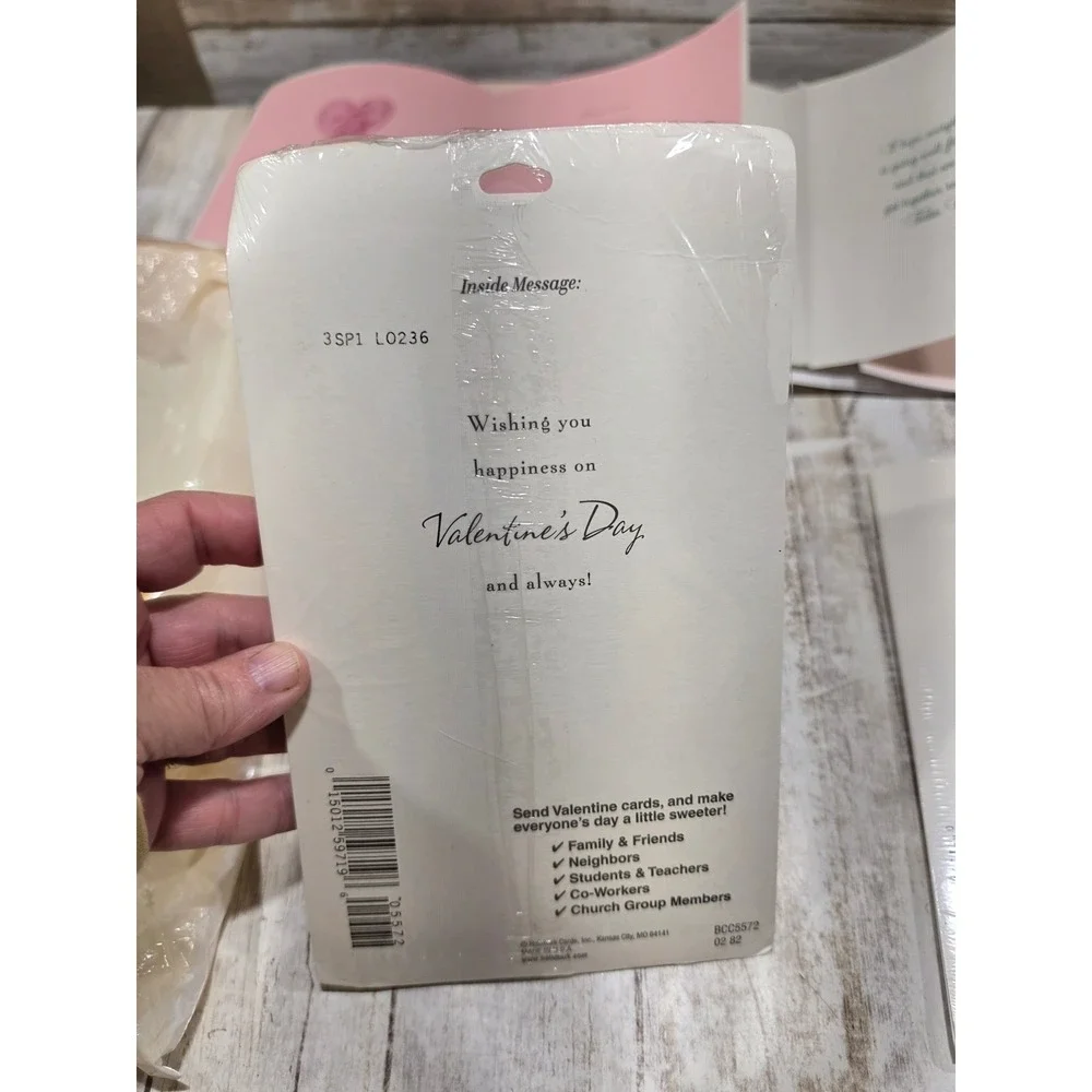 Hallmark Valentines Day Thinking of You Greeting Card Lot Sealed Packs Floral